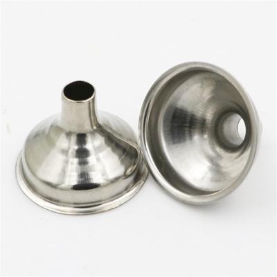 1Pc Thick 304 Stainless Steel Small Funnel Mirror Wine Leak Universal Hip Flask Accessories Hotel Bar Supplies