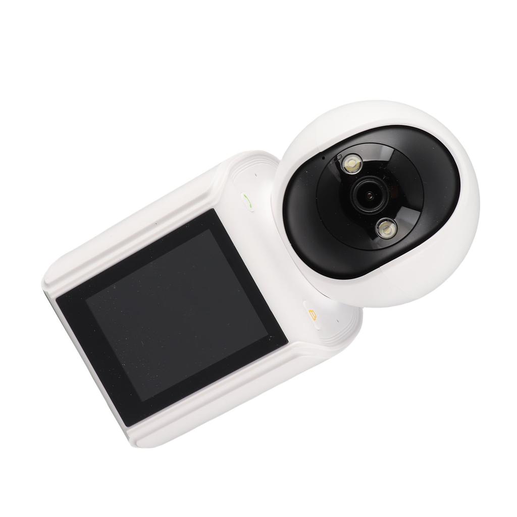 Wireless Security Camera 1080P HD 2.8 Inch IPS Screen Two Way Talk Motion Detection Wide Angle Lens Home Camera for