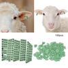1-100 Number Plastic Livestock r   Animal   for Goat Sheep   (Orange)