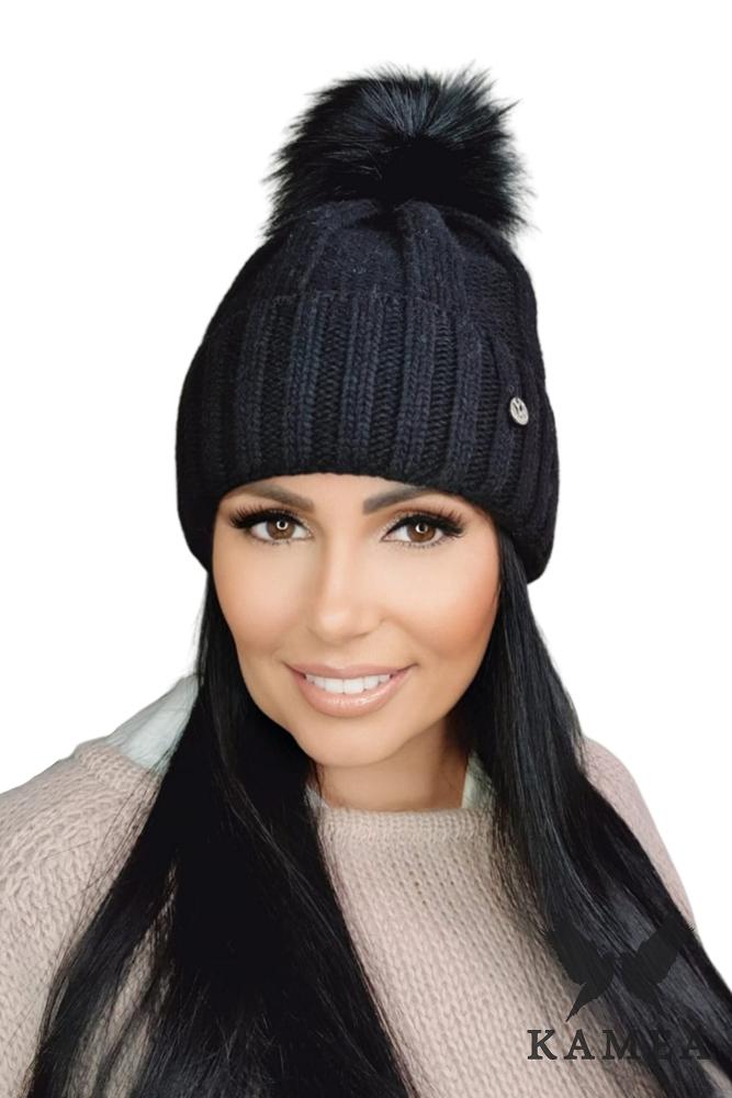 Karima Woolen Women' Hat, Black