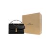 Coach Lane 26 Flap Chain Shoulder Bag Leather Accordion Crossbody Bag Medium Women shoulder bag Black C8595-IMA47