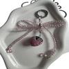 Luxury Rhinestone Strawberry Pendant Phone Strap & Keychain