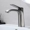All Copper Material Surface Plating Countertop Basin Faucet Hot And Cold Water Mixer Taps Bathroom Accessories