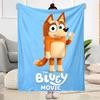 Bluey Bingo Hug Blanket Ultra-Soft Great for Livingroom Sofa Bed Four Seasons Multipurpose Modern Style Gifts For Family Or Friends