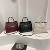Fashion Casual Woven Texture Bag Women's Niche Simple Texture Handbag Shoulder Bag Crossbody Popular Women's Bag