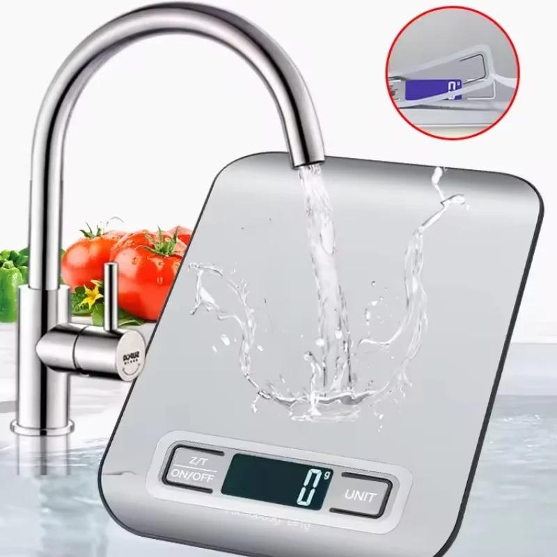 10000g/ 0.1g Electronic Scales Digital Kitchen Scale Coffee Balance Kitchens Accessories Bakeware Measuring Tools & Scales & Weight Precision