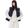 Anta Lifestyle Series Letter Zipper Versatile Stand Collar Sleeveless Down Vest Women vests 162548904-2