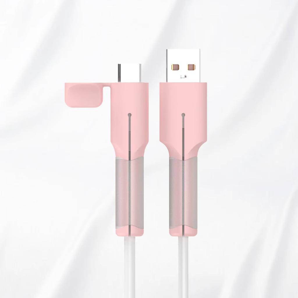 USB Type C Charging Cable Saver Sleeve Data Line Cord Protector Silicone Protective Cover Cap For iPhone Xiaomi Redmi Huawei OPP