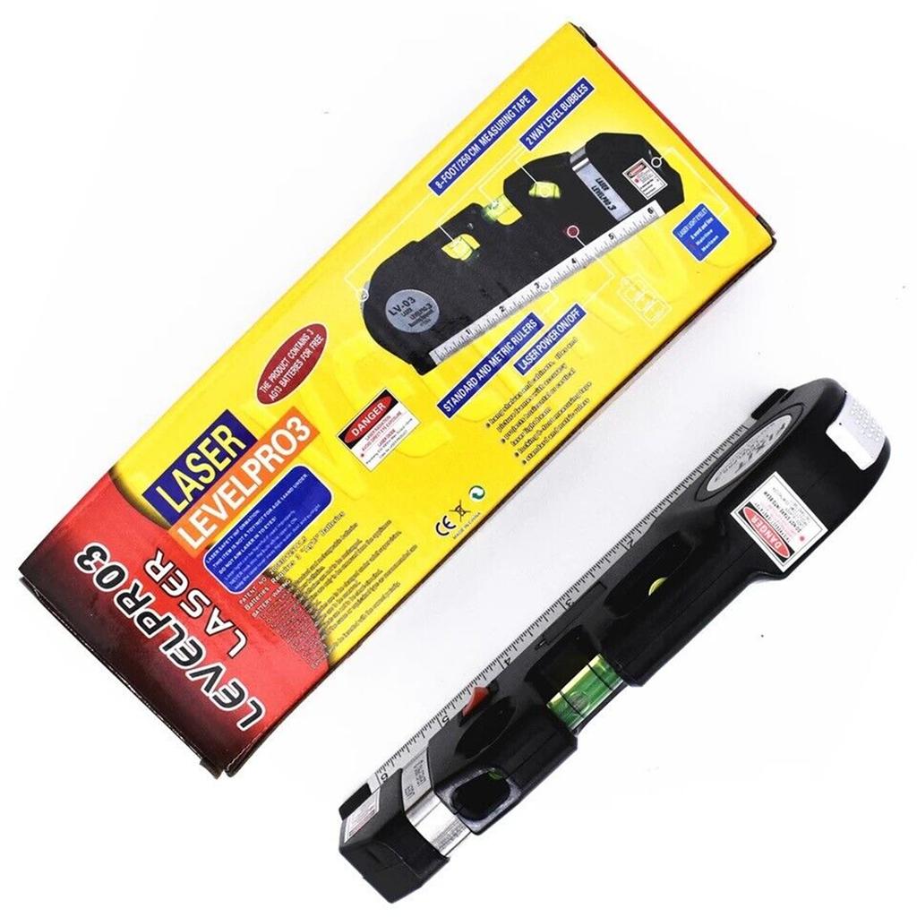 Multifunctional Level Vertical Horizon Measuring Tape Aligner Precise Measurement Metric Rulers