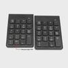 K-07 Numeric Keypad with Sleek Frosted Finish for Desktop Computers