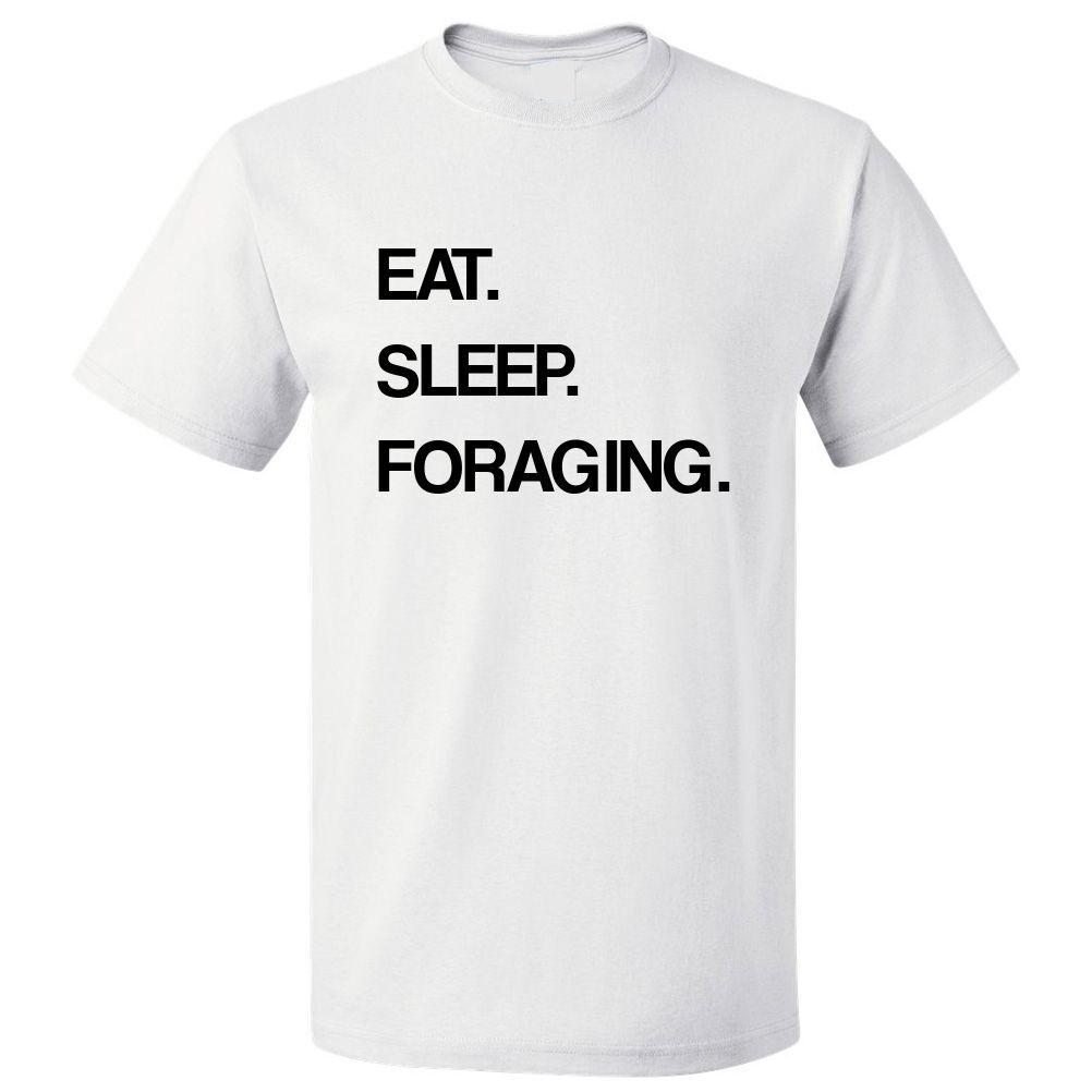 Eat Sleep Foraging T shirt TeeSe abre en una nueva ventana o pestaña