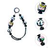 Beaded Keychain Car Key Ring Bangle Chain for Bags Purse Girls Gift