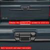 For TOYOTA TACOMA 2024 2025 ABS Carbon Fiber Rear Trunk Lid Cover rear Tailgate Boot door bowl Protection Strip Car Accessories