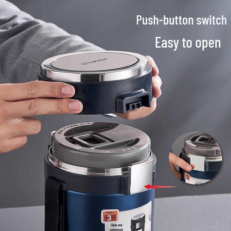 TAFUCO 2.5L 4-Layer 316 Stainless Steel Insulated Lunch Box