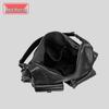2024 Retro Multi-Pocket PU Motorcycle Shoulder Bag - Large Capacity Punk Style Handbag for Women