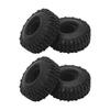 4Pcs/Set 55mm RC Crawler Tires Anti Slip RC Replacement Tires for Axial SCX24 1/24 RC Car RC Hobby