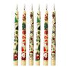 6Pcs LED Taper Candles Battery Operated Flameless Candles with Remote Control Christmas Light-up Candles for Home Winter Festive Decor