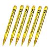 6pcs Waterproof Metallic Permanent Marker Pens for DIY - Ideal for Resin Molds, Gold & Silver Drawing - Essential Craft Suppli