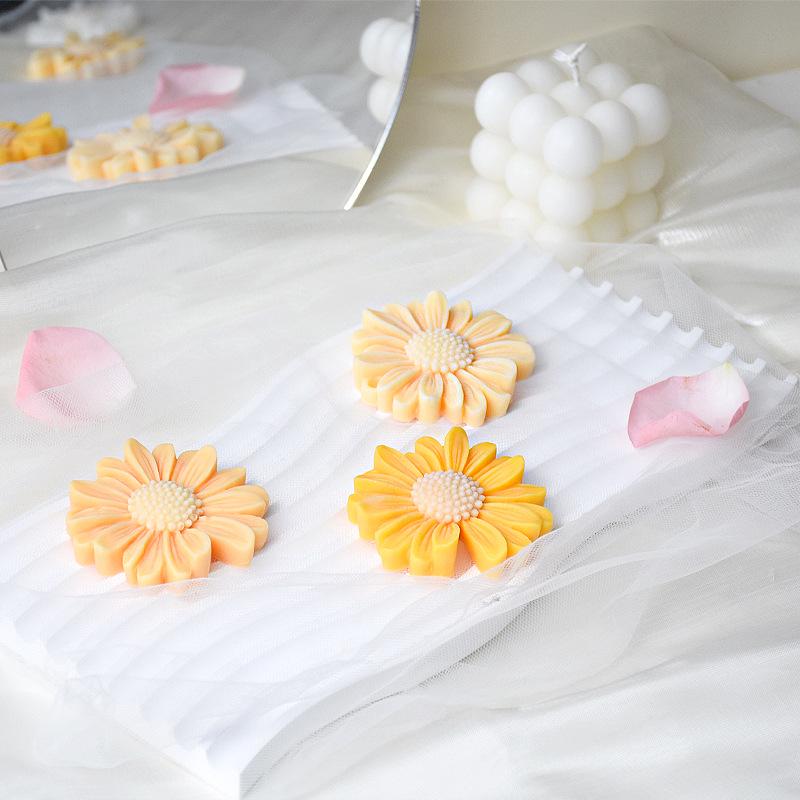 Stampo in Silicone per Aromaterapia Fiore di Margherita per Clip Diffusore in Pietra Fai da Te e Ciondoli Decorativi
