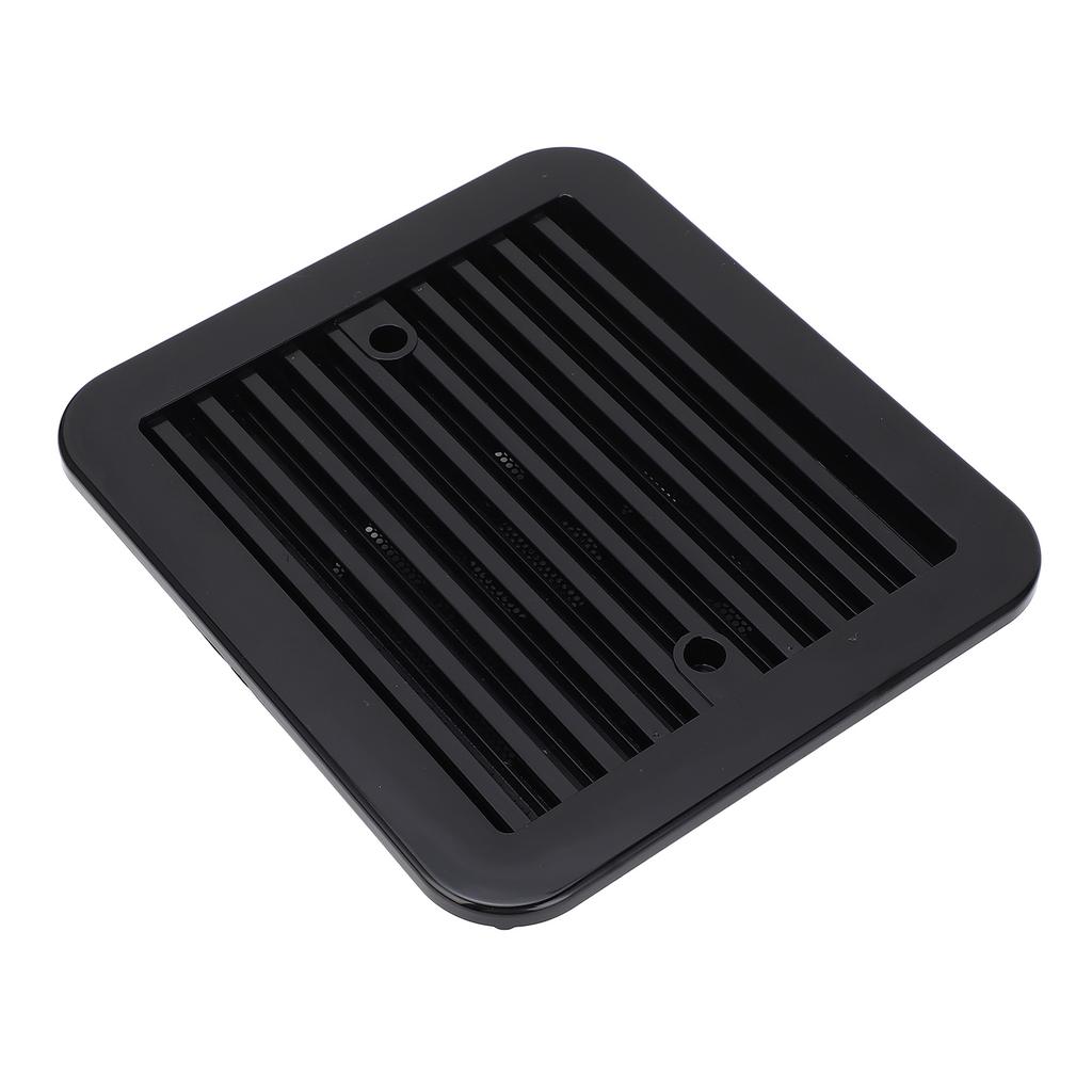 RV Side Vent Fan 8.1 X 7.3in One Way 12V Motorhome Exhaust Fan with Louver Cover and Mesh for RV Trailer