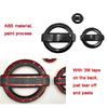 COPCNI1 ABS Car Front Grille Rear Trunk Emblem Cover Steering Wheel Logo Nissan Altima Sylphy KIcks Qashqai X-Trall Tiida Sunny 2025