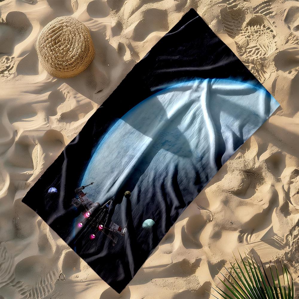 Star Wars Beach Towel Super Soft Absorbent Comfortable Lightweight Portable for Swimming,Beach,Camping, Travel, Beach Accessories,Gym