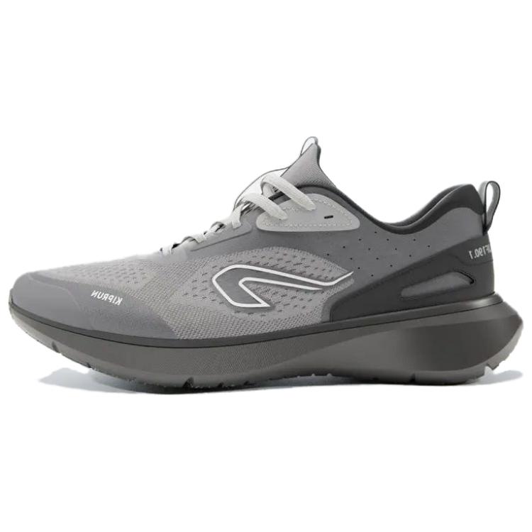 DECATHLON JF190.1 Comfortable and simple shock-absorbing wear-resistant breathable low-top running shoes Men's grey