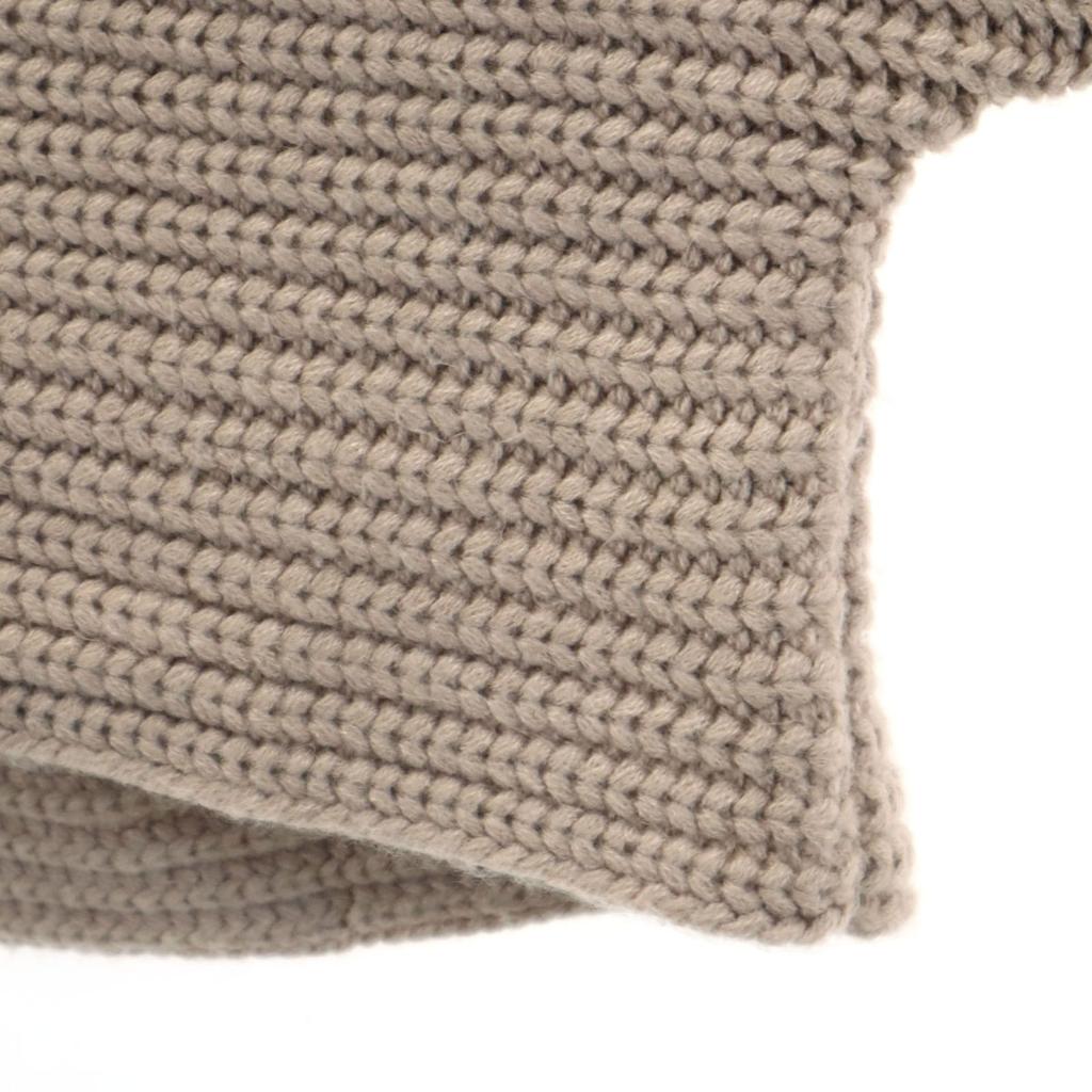 Zara Pulover cu mânecă lungă, guler tip skipper, lungime scurtă S Bej maro tricotat Femei Folosit