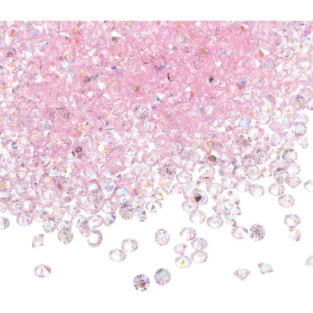PATIKIL 14000Pcs Wedding Table Scatter Confetti Crystals 3mm Acrylic Diamonds Vase Fillers Gems for Table Centerpiece Decorations Bridal Shower