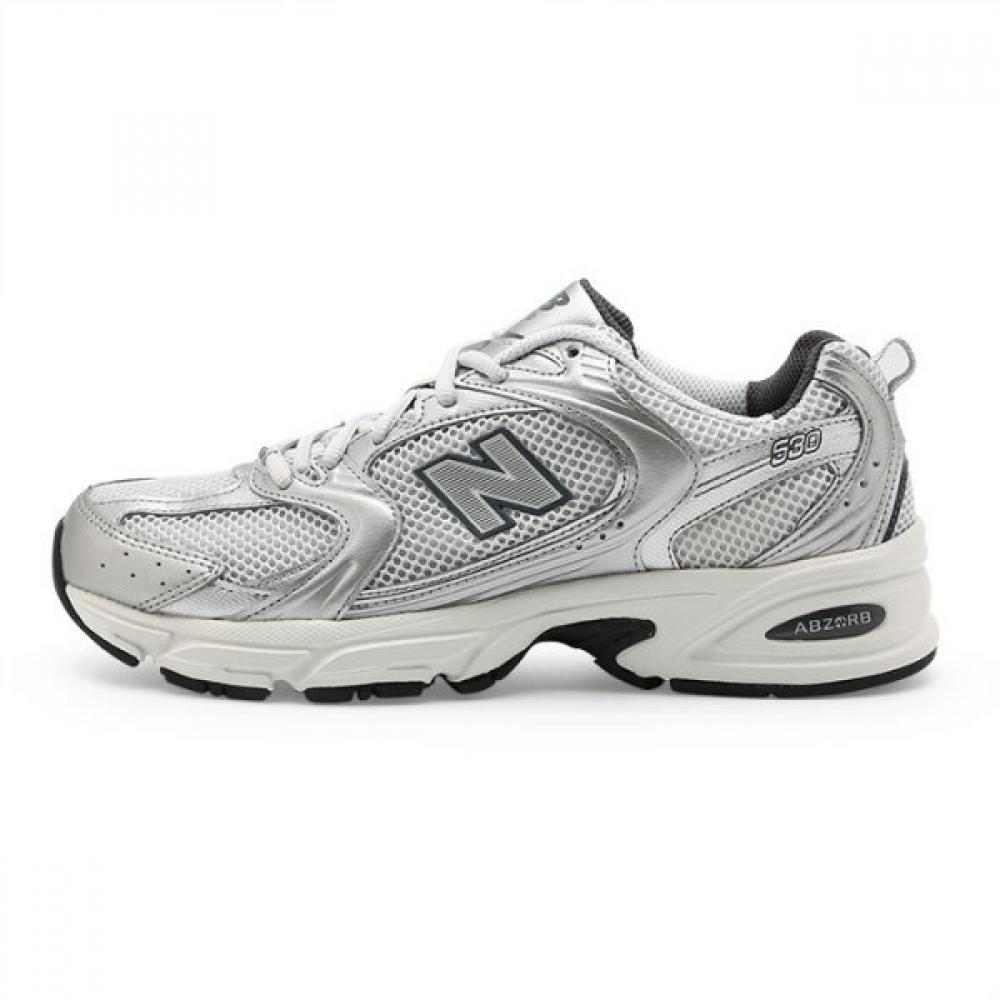 New Balance Unisex 530 Grey Silver Metallic