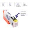 Cartouches d'encre - TONERMEDIA - Epson 33XL - Pack de 10 - Compatible avec Expression Premium - 650 pages noir