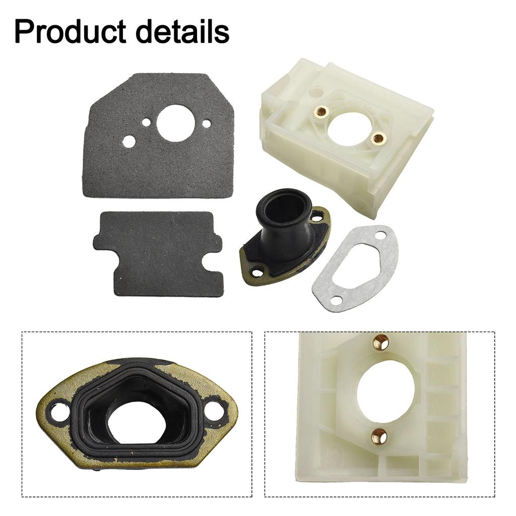 Carburetor Bracket Guide Gaskets Kit For Chainsaw 4500 5200 5800 45CC 52CC 58CC Carburetor Gasket Kits Garden Power Tool Parts