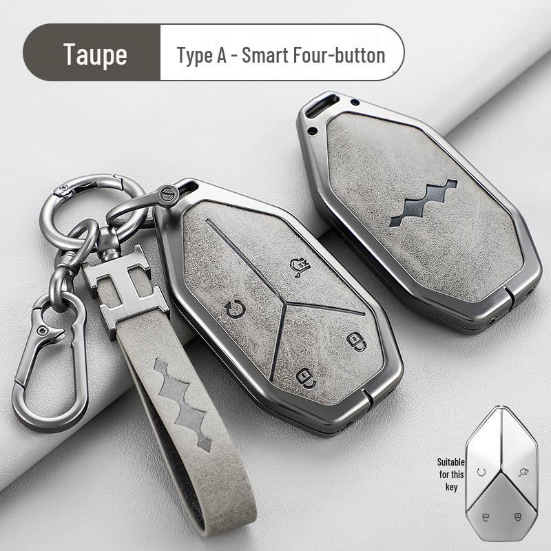 

2024 BYD Leopard 5/8 Защитный чехол для ключа-брелока для мужчин - Полная защита пульта дистанционного управления