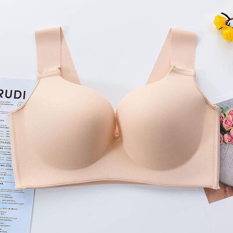 Ultra-Thin Seamless Plus Size Bra for Full Coverage & Anti-Sagging