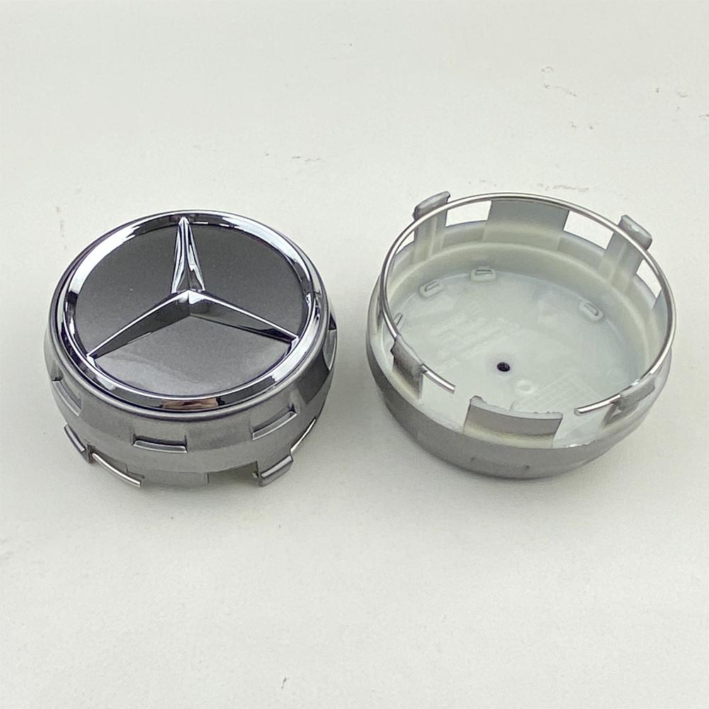 4pcs 75mm A0004000900 Car wheel Hub Cap Emblem badge logo for Mercedes Benz C43 C63 E43 E53 E63 W205 W213 Accessories