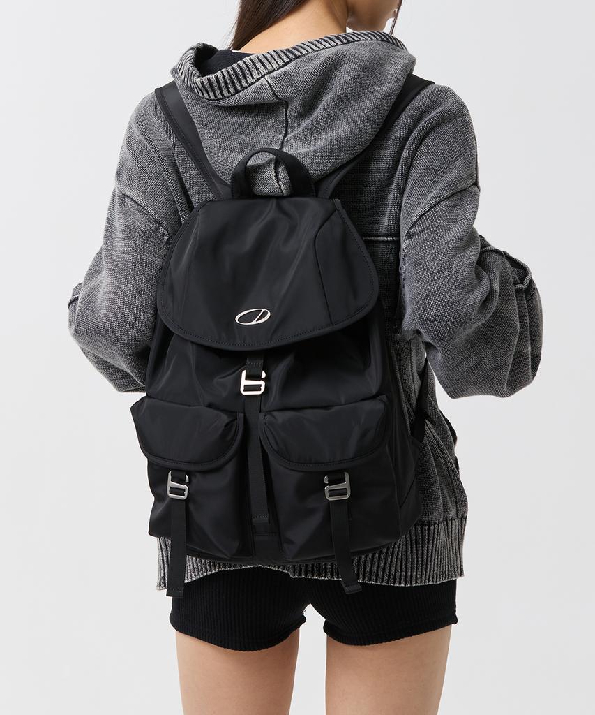 Oddstudio Signature Two-Pocket Backpack - Black