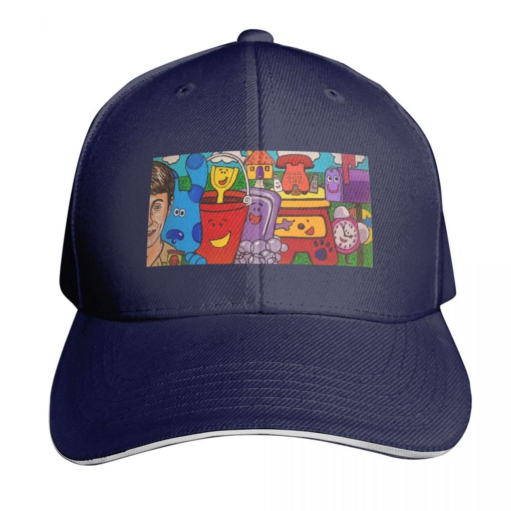 Blues Clues Anniversary Baseball Cap foam party Hat F Fishing cap tactical cap Golf Unisex Womens