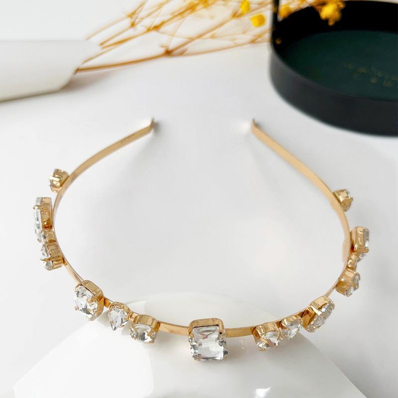Bride Leaf Hairband Party Metal Leaf Hair Accessory Elegant Crown Headband Leaf Hairpin