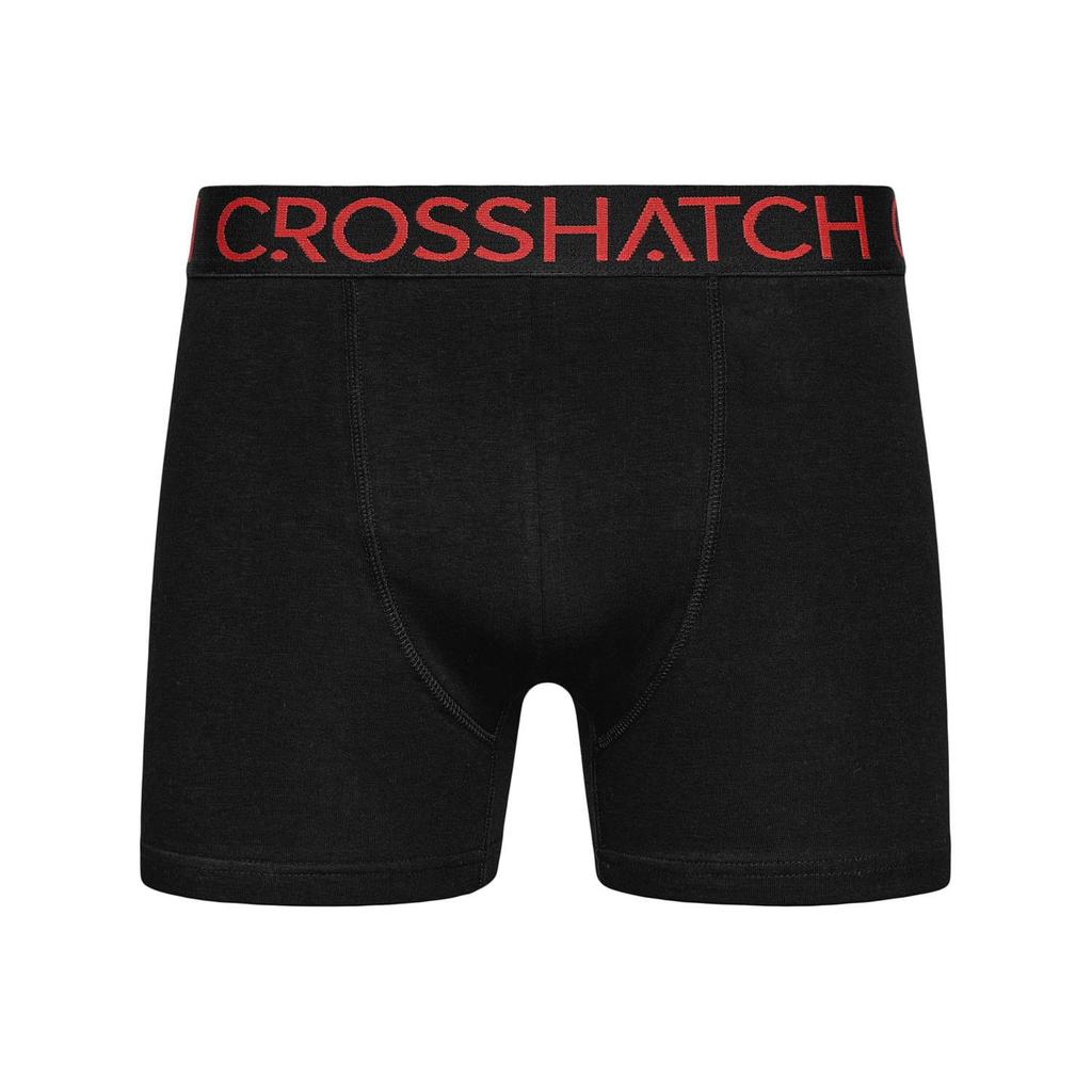 Crosshatch Mens Chasma Boxer Shorts (Pack of 3)