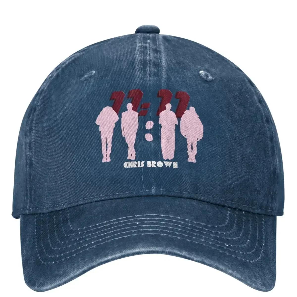 

CHRIS BROWN Baseball Cap 11 11 Music Tour Unisex Unisex Sun Visors Trucker Dad Hat Summer y2k Retro Running Hippie Baseball Caps One Size