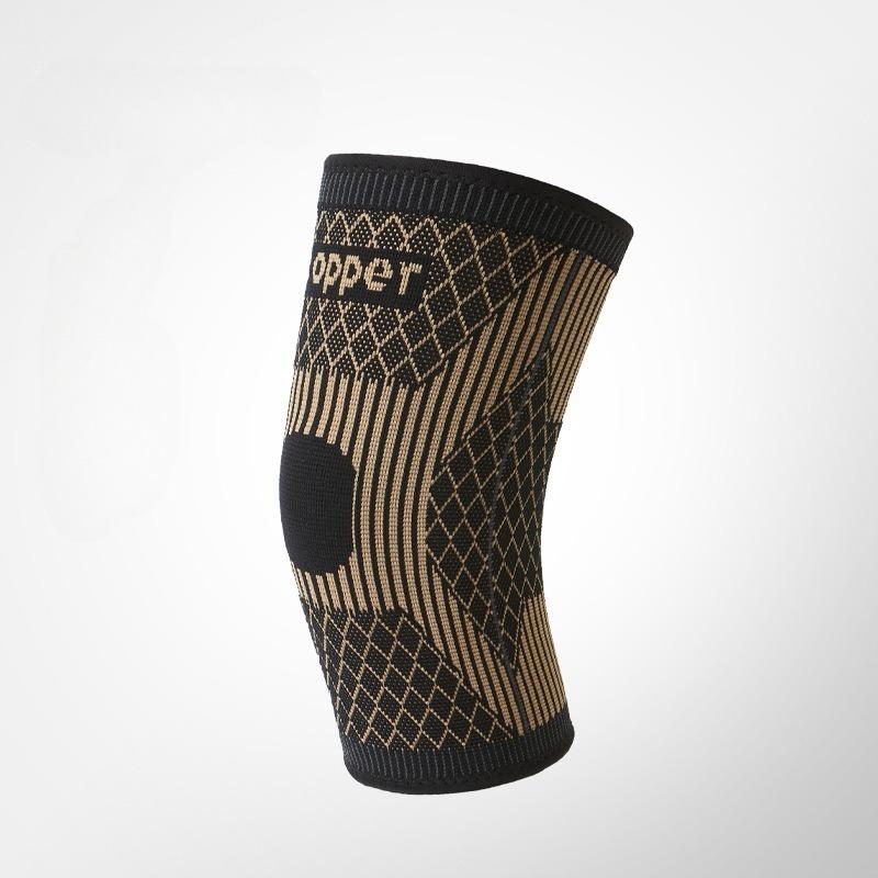 Special Copper-ion Fiber Nylon Anti-bacterial Thin and Breathable Knee Guard for Sports Cycling, Fitness Running and Leg Protection.