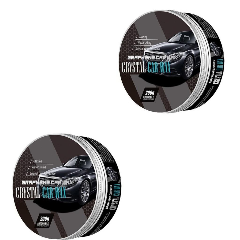 Car Wax Polish 3-in-1 Ceramic Coating Polish Wax Long Lasting Protection Easy To Apply Removes Scratches Oxidation Vehicle Paint Care Protection Wax