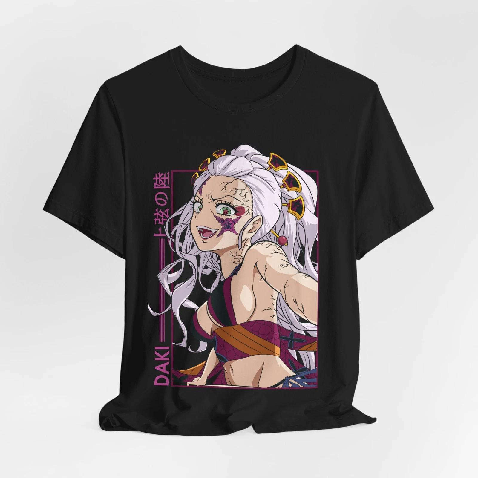 Anime Daki Graphic Tee, Anime T-Shirt, Cartoon Fan Shirt, Unisex Tee, Gift [...] 4XL