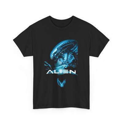 Alien T-Shirt, Sci-Fi Grafik T-Shirt Herren Damen Tops, Weltraumliebhaber Geschenk, UFO Außerirdischer Shirt