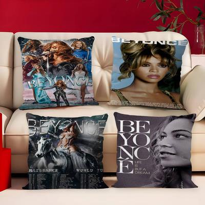 B-Beyonce Sänger Kissenbezug Kissenbezug Dekor Kissenbezug Bedruckter Kissenbezug Für Sofa