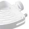 Nitori Suction Cup Corner Rack MS02 White NITORI 8511764