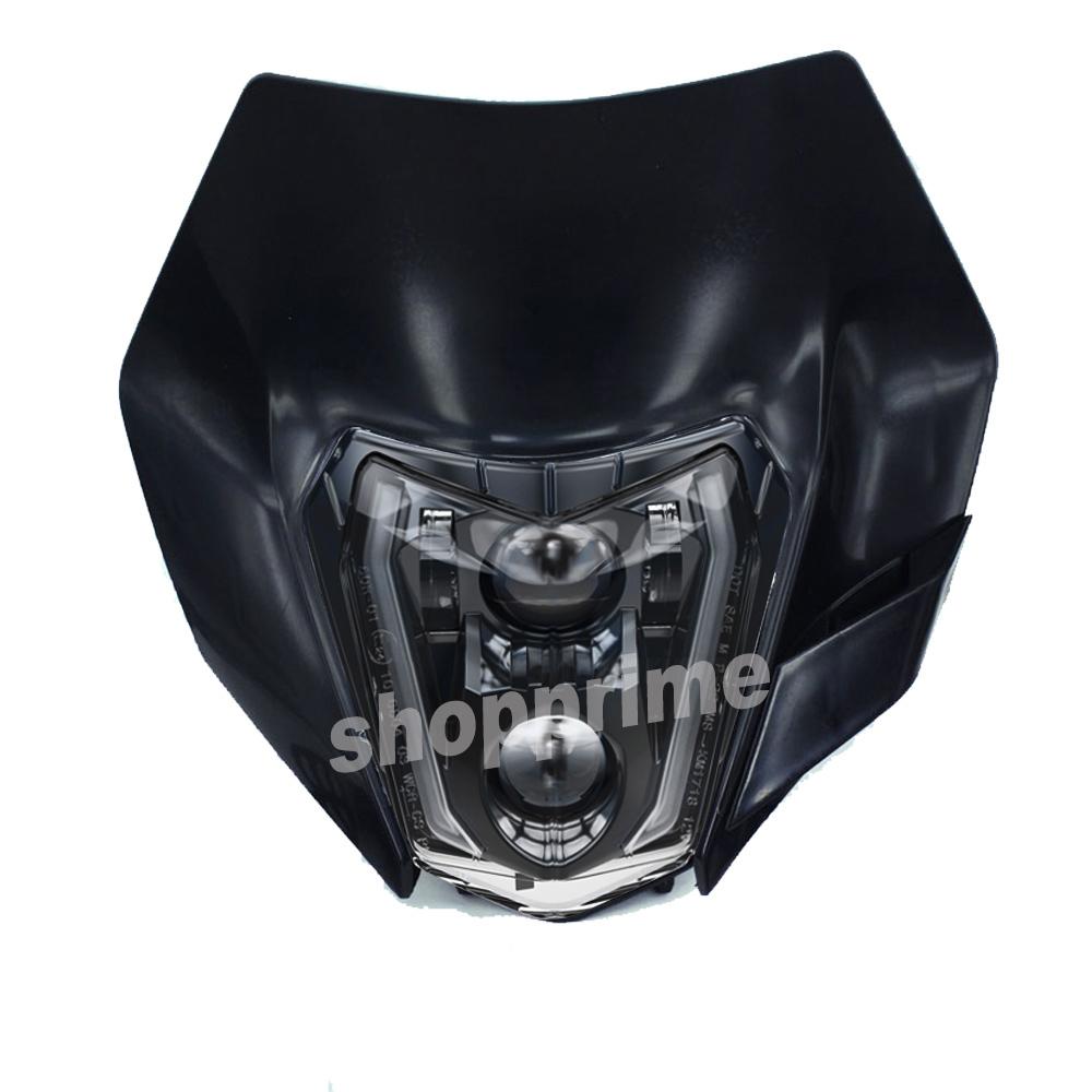 Nový světlomet Enduro s E24 homologací Motocyklový světlomet pro KTM EXC TC FE TE EXC XCW XCF 300 SMR Enduro motocykl LED světlomet