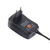 Portable Universal Power Supply with 6DC Adapters Adjustable Voltage Output from 3V To 12V for Wide Compatibility