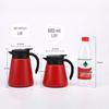 Europäischer Stil 304 Edelstahl Isolierte Wasserflasche - Doppellagiger warmer Topf für Zuhause
