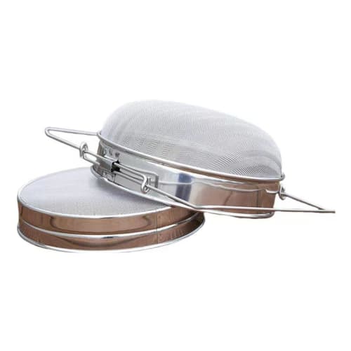 

Honey Strainer, Beekeeping Tool, Honey Filter Net, Stainless Steel Honey Filter with Dual Filter, Controls Impurities, Reusable, Multi-Purpose Filteri